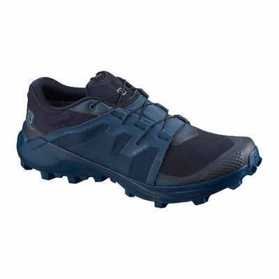 Férfi Salomon WILDCROSS GTX Terepfutó Cipő SA8452107 Sötétkék